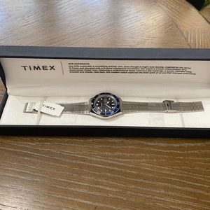 TIMEX M79 Automatic 40mm Stainless Steel Bracelet Watch